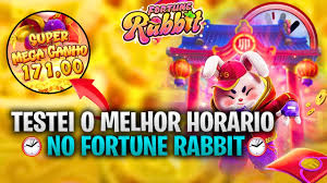 quais os horários que o fortune rabbit paga